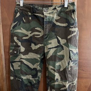 Camo Cargo Jogger Jeans